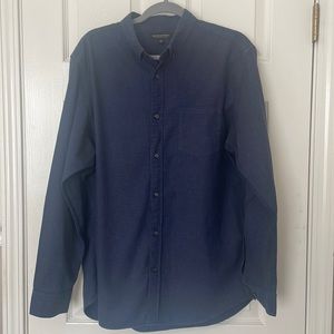 Banana Republic Luce Flannel Slim Fit Shirt Size XL